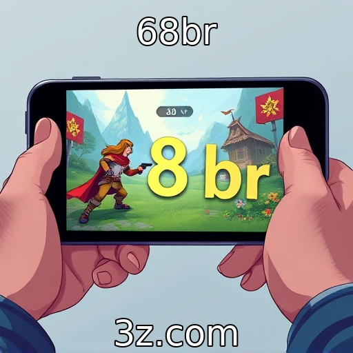 Crescimento do mercado de jogos em dispositivos móveis : 68br